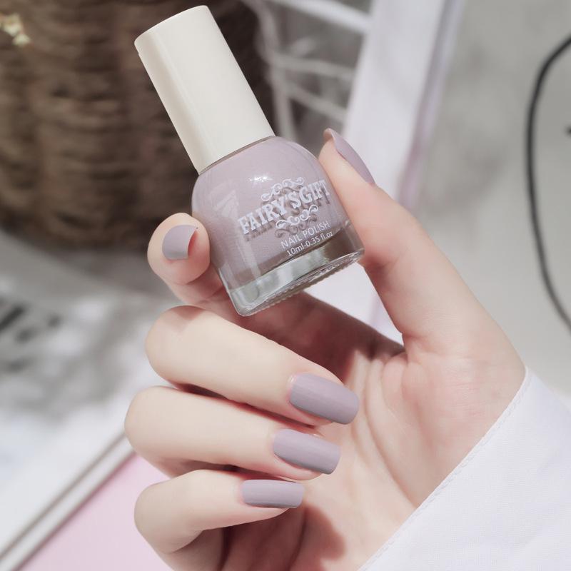 Лак для ногтей нюдовый матовый матовый быстросохнущий не отслаивающийся нескользящий матовый лак для ногтей без запекания стойкий